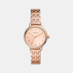 Fossil Round Rose Gold Analog watch
