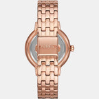 Fossil Women Round Rose Gold watch