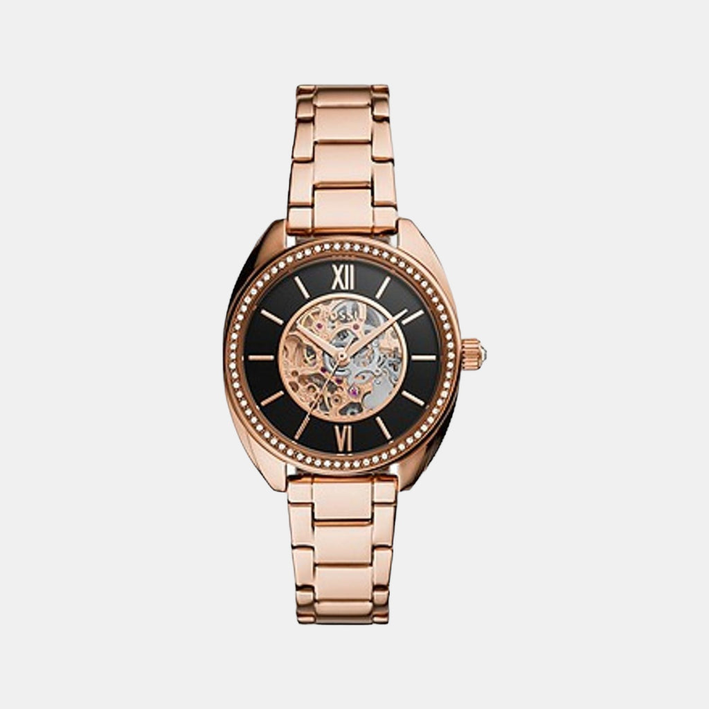 Fossil Round Black Chronograph watch