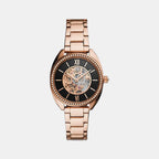 Fossil Round Black Chronograph watch