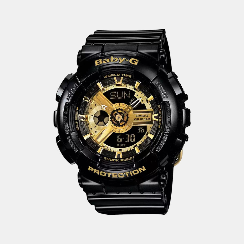 Casio Round Gold Analog-Digital watch
