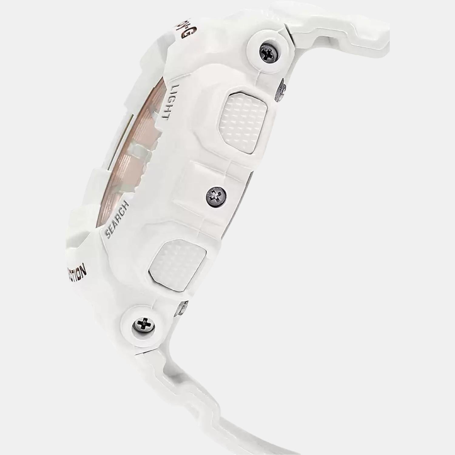 Casio Women Round Gold watch