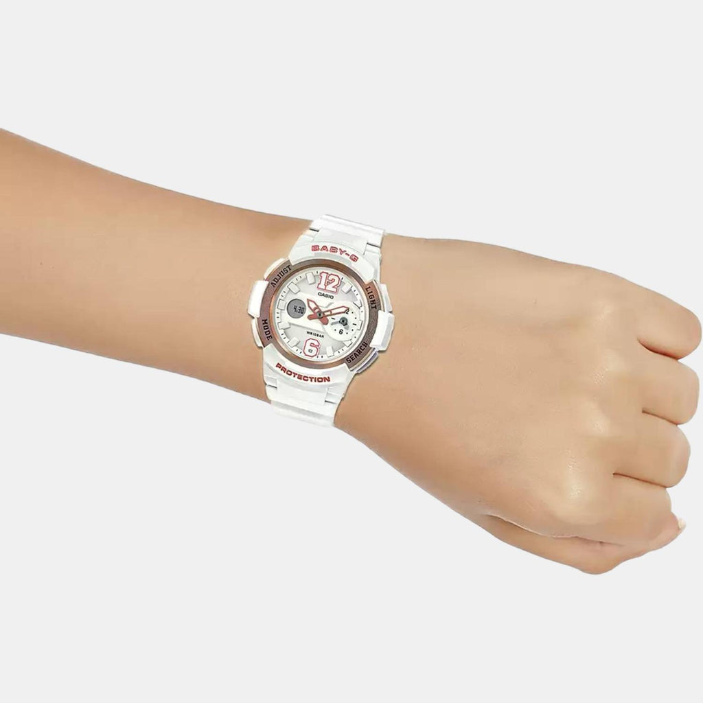 Casio Resin White watch