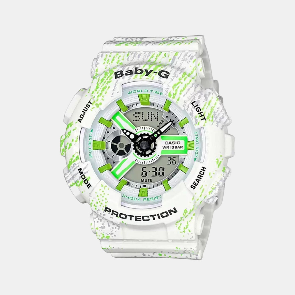 Casio Round Two Tone Analog-Digital watch