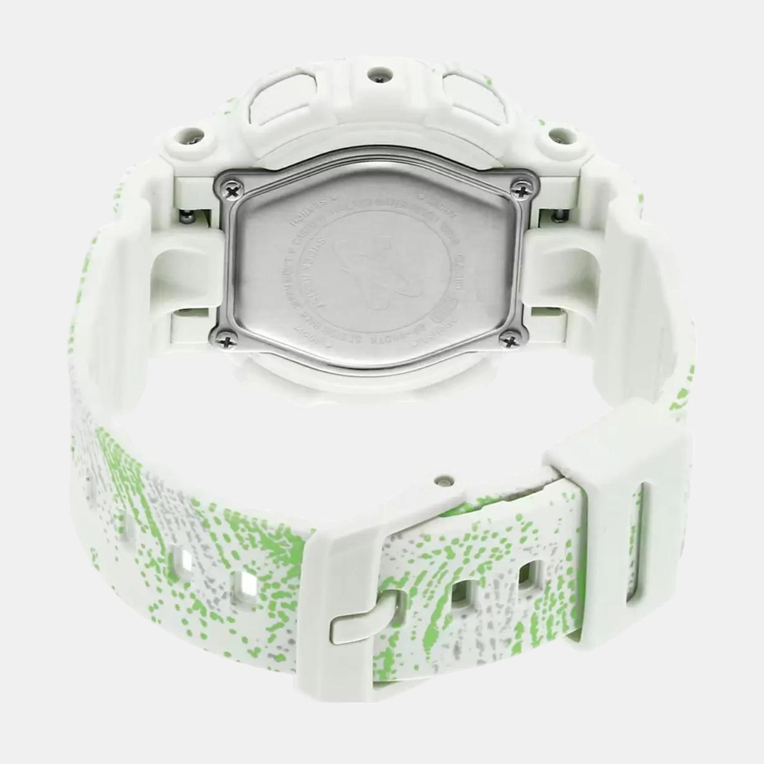 Casio Resin Two Tone watch