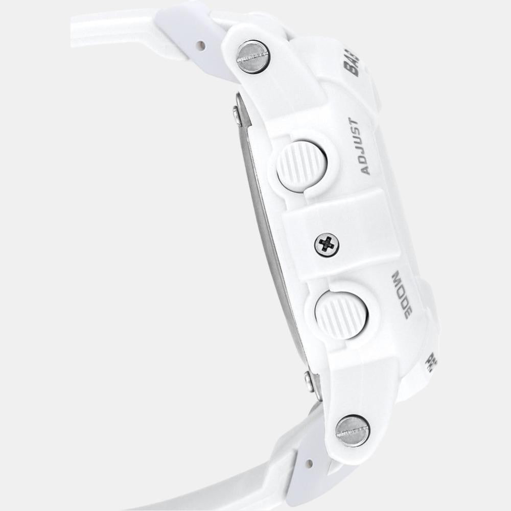 Casio Women Round White watch