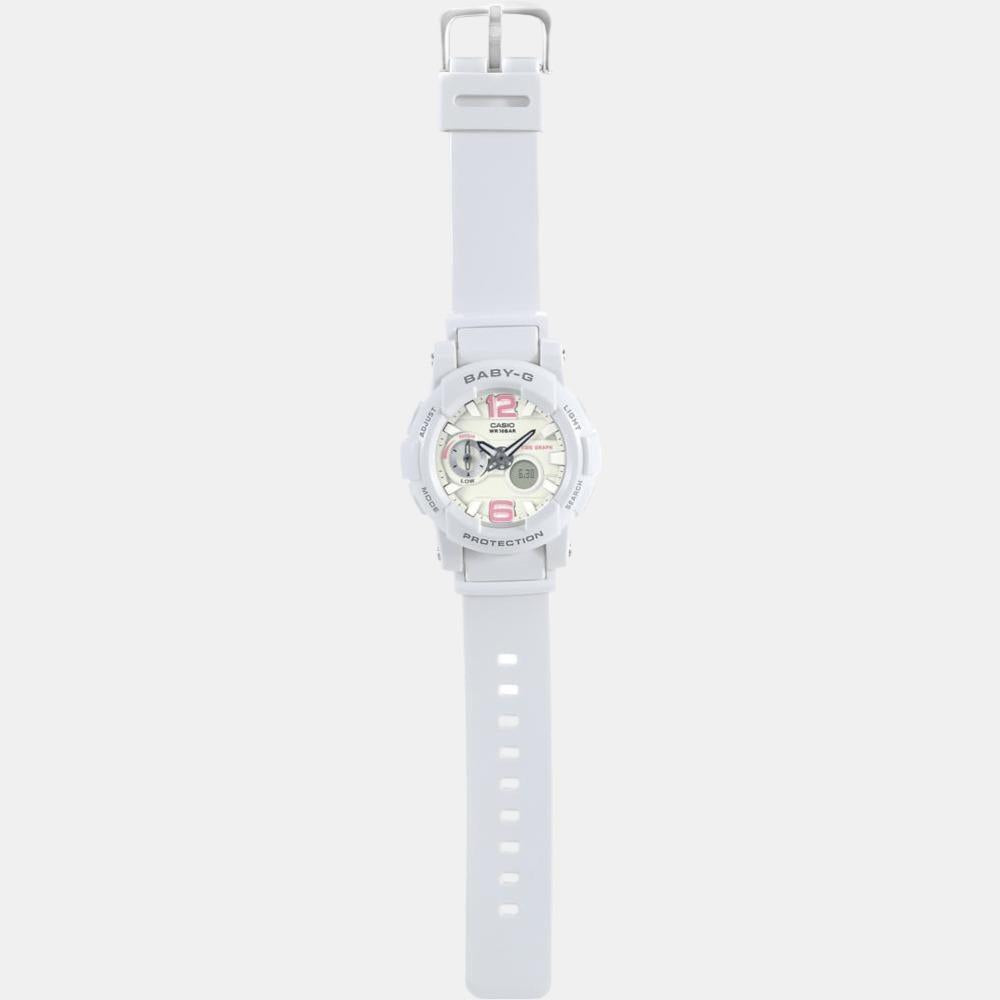 Casio Resin White watch