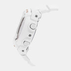 Casio Women Round White watch