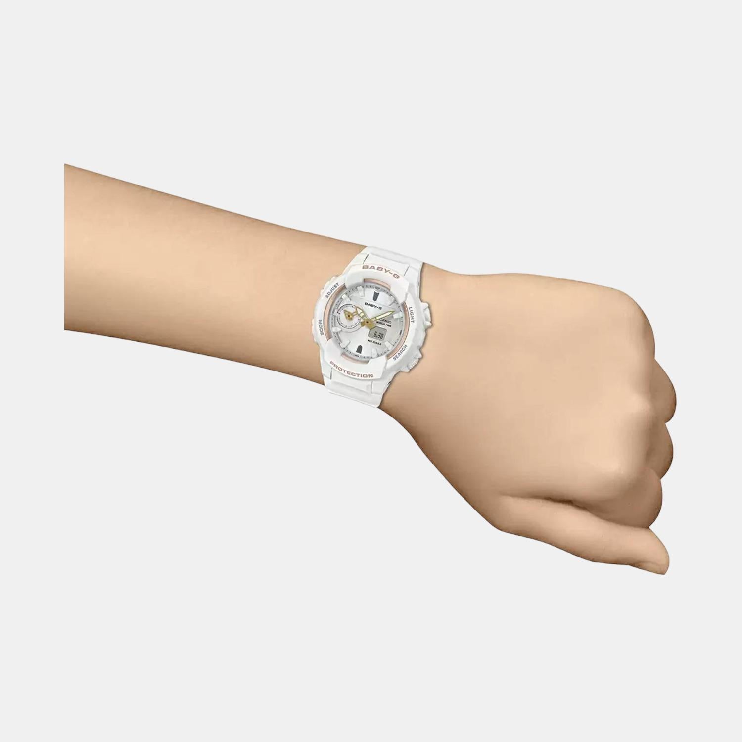 Casio 43 mm White Quartz watch