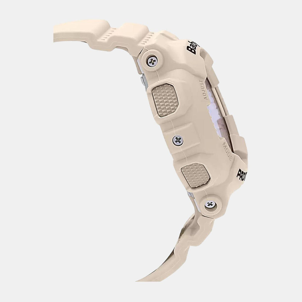 Casio Women Round Gold watch