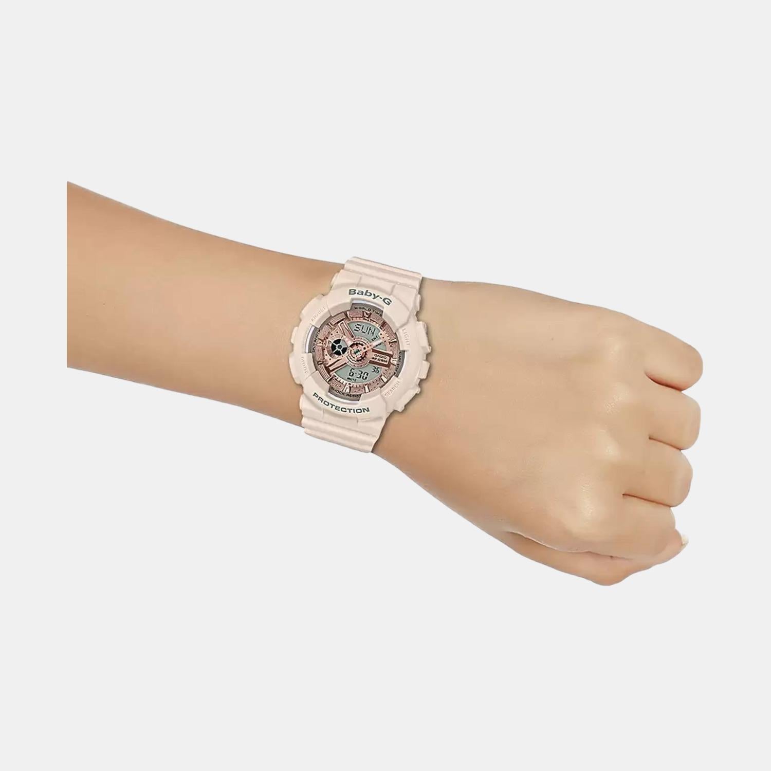 Casio 47 mm Pink Quartz watch