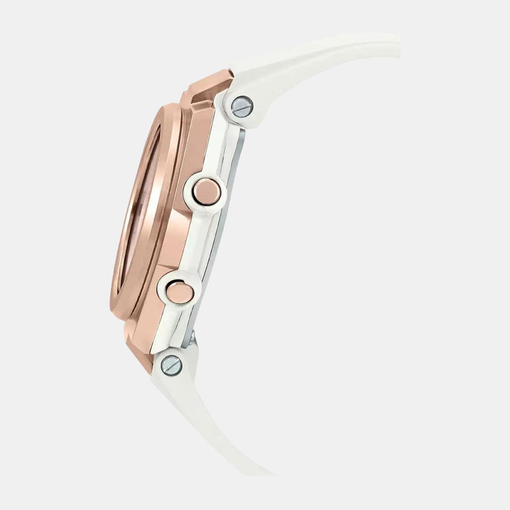 Casio Women Round White watch