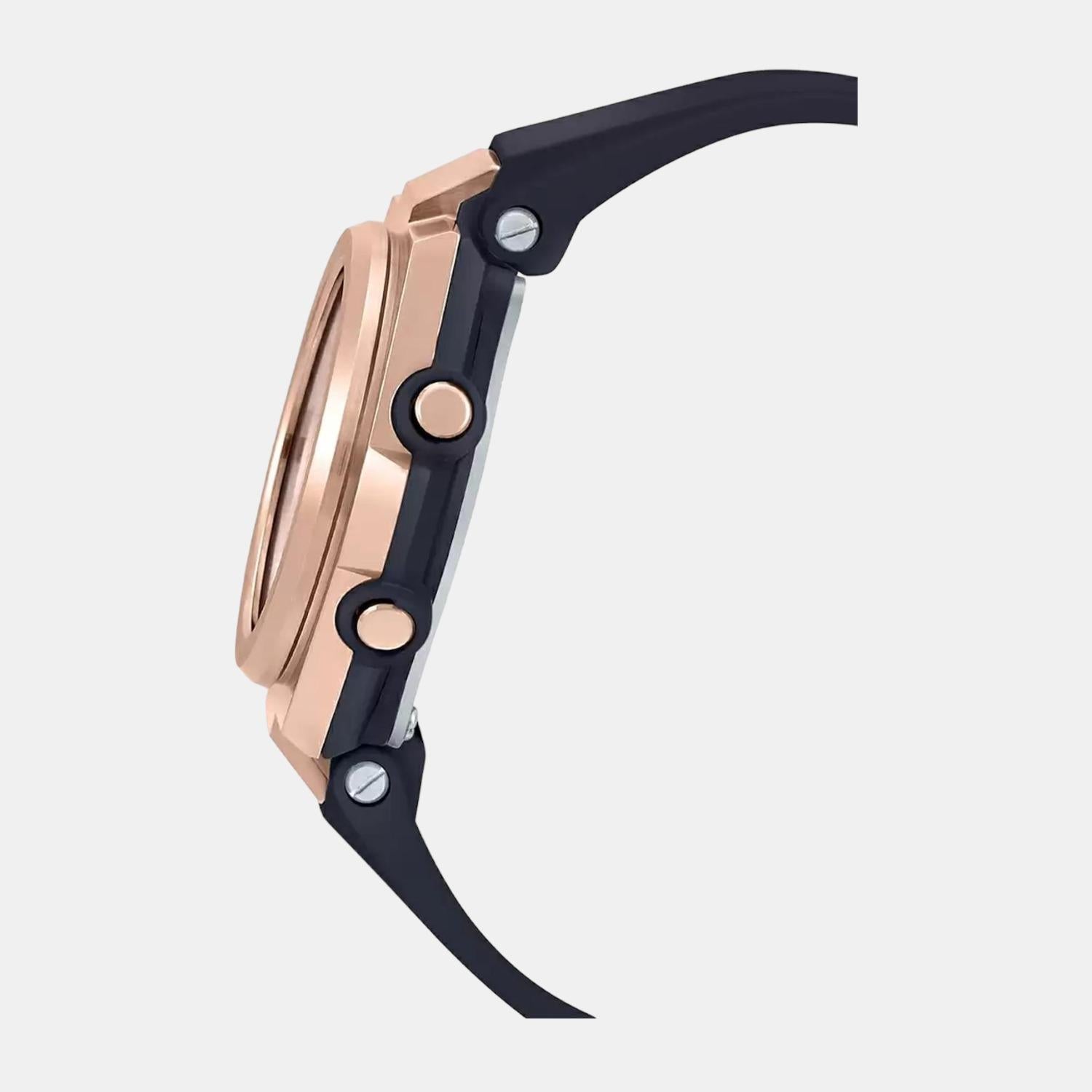 Casio Women Round Rose Gold watch