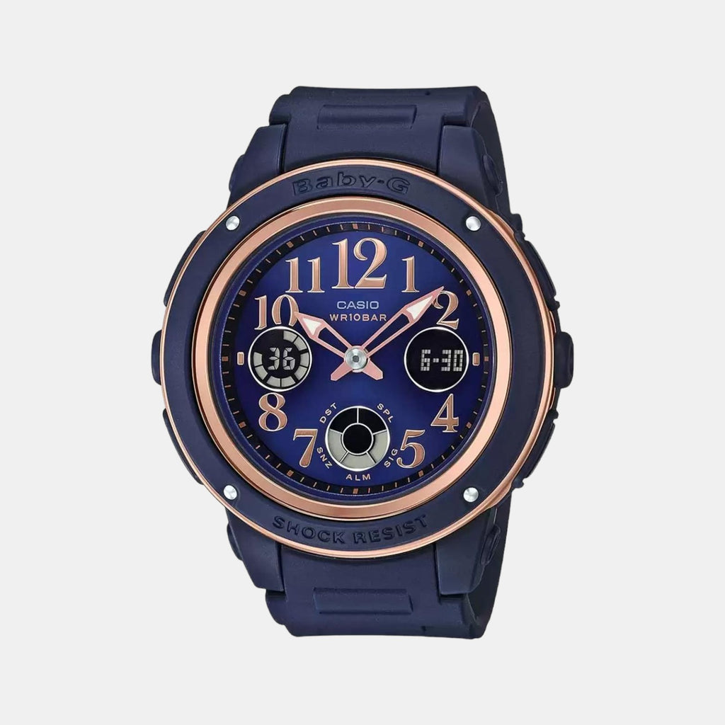 Casio Round Blue Analog-Digital watch