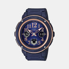 Casio Round Blue Analog-Digital watch