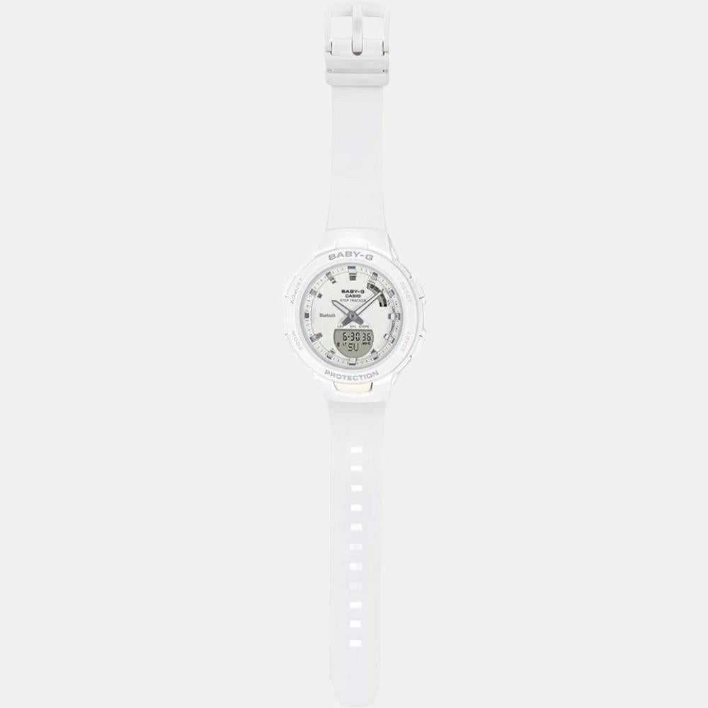 Casio Resin White watch