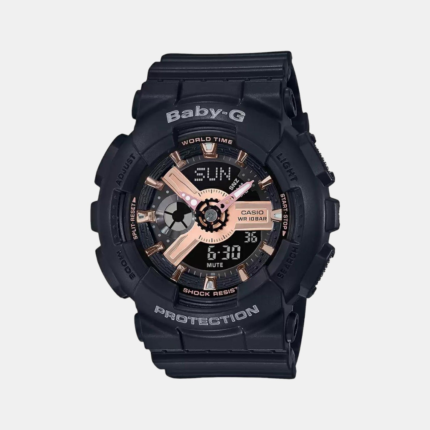 Casio Round Black Analog-Digital watch
