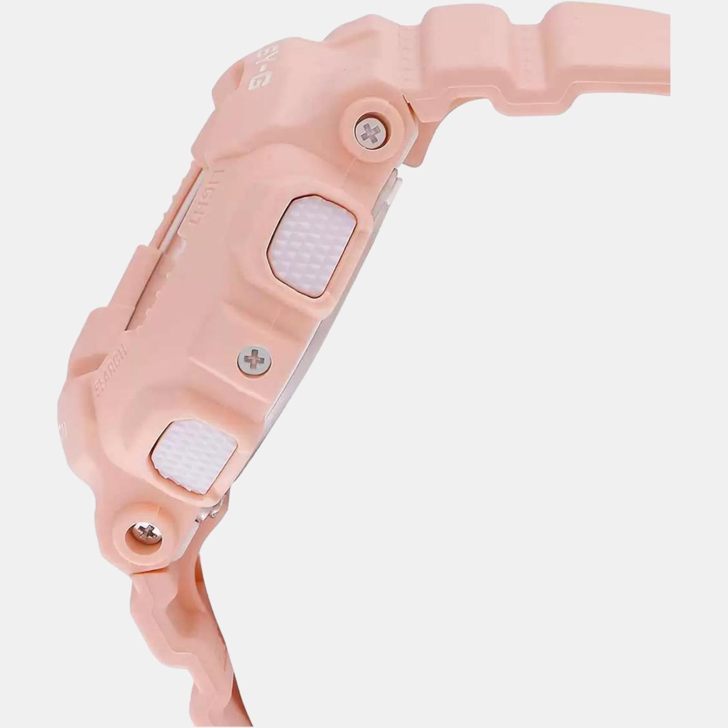 Casio Women Round Rose Gold watch