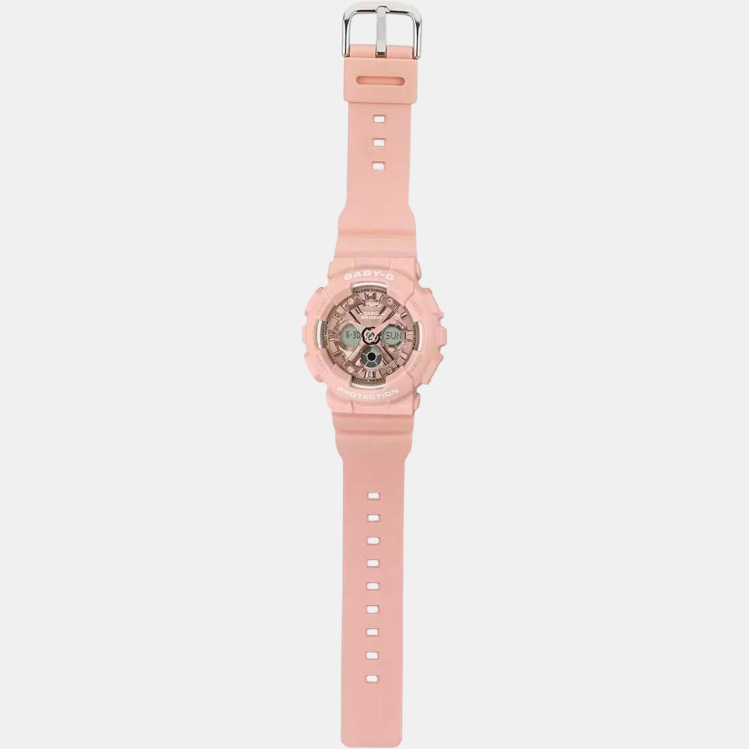 Casio Round Quartz Analog-Digital Women watch