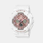 Casio Round Pink Analog-Digital watch