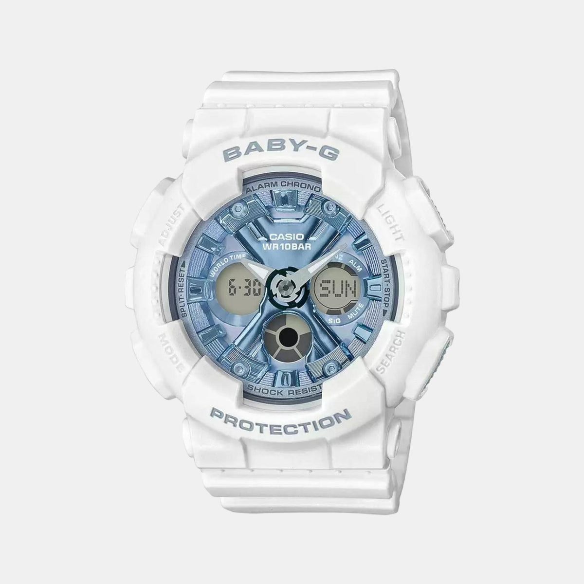Casio Round Blue Analog-Digital watch