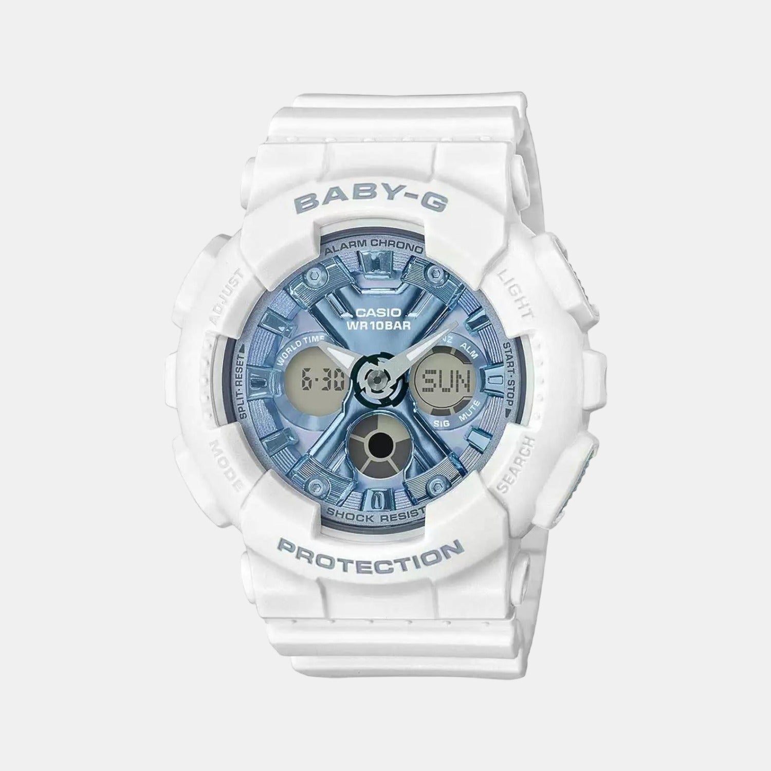 Casio Round Blue Analog-Digital watch
