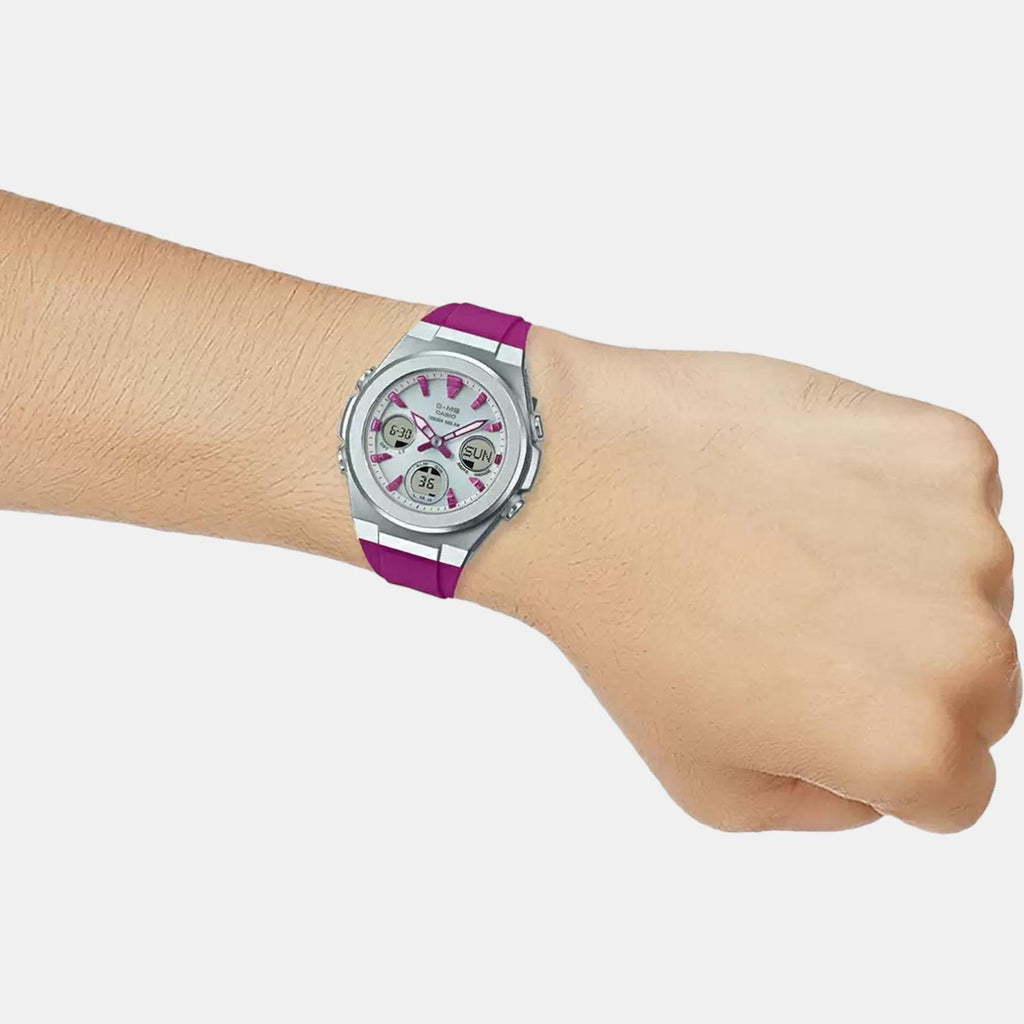 Casio 44 mm Pink Quartz watch