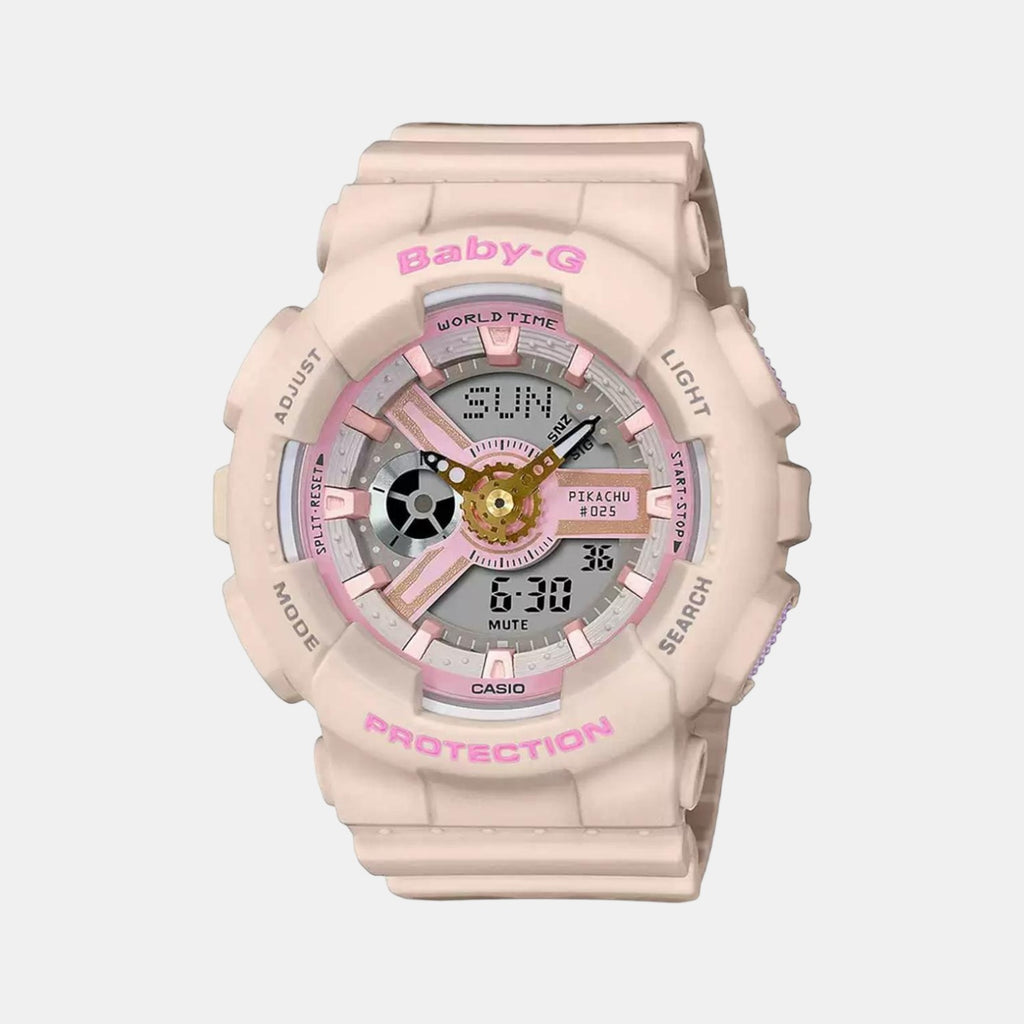 Casio Round Two Tone Analog-Digital watch