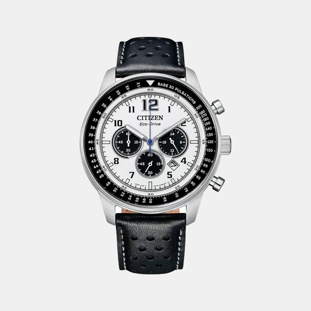 Citizen Round White Chronograph watch