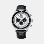 Citizen Round White Chronograph watch