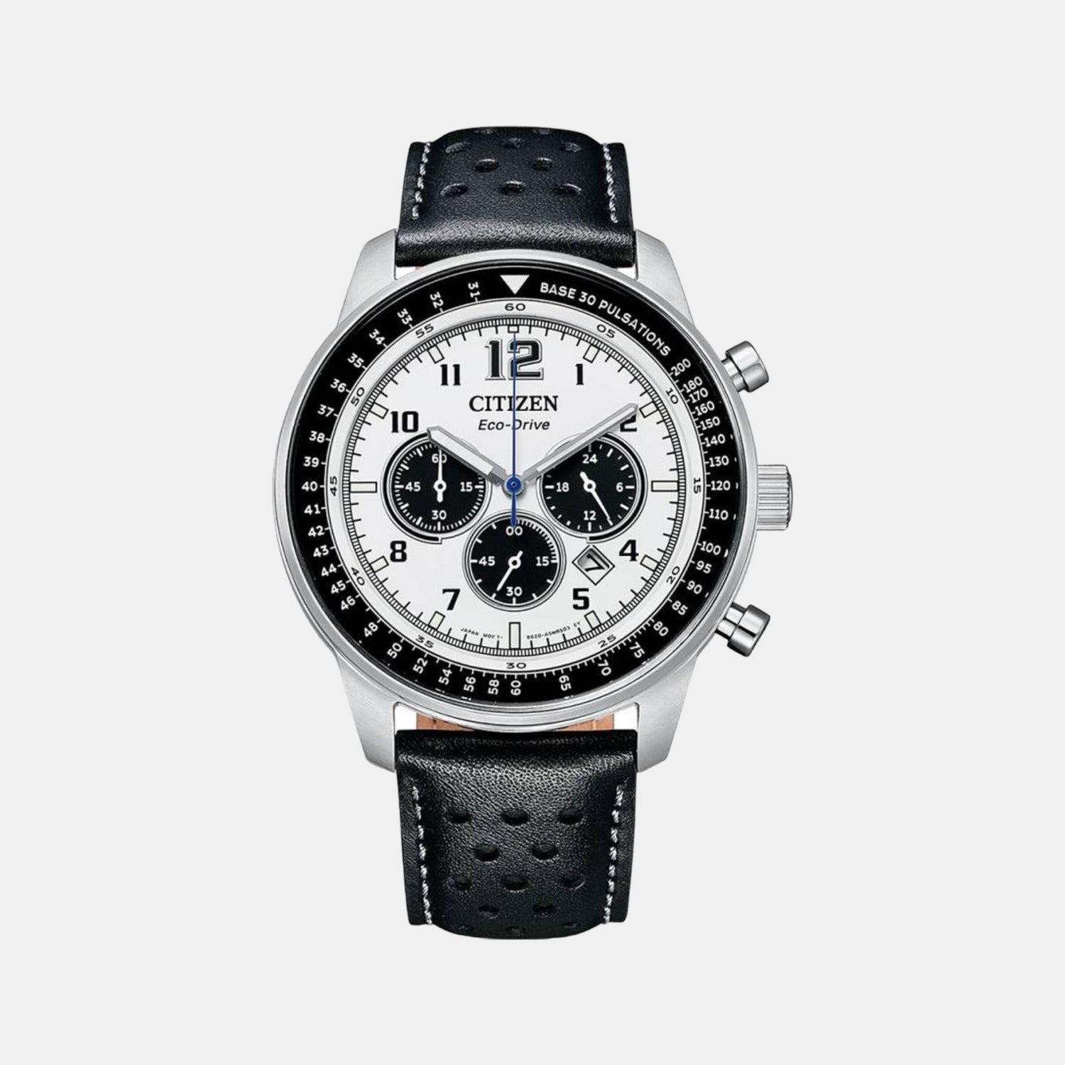 Citizen Round White Chronograph watch