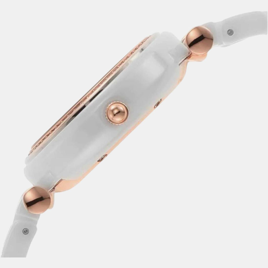 Fossil Women Round White watch