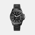 Fossil Round Black Analog watch