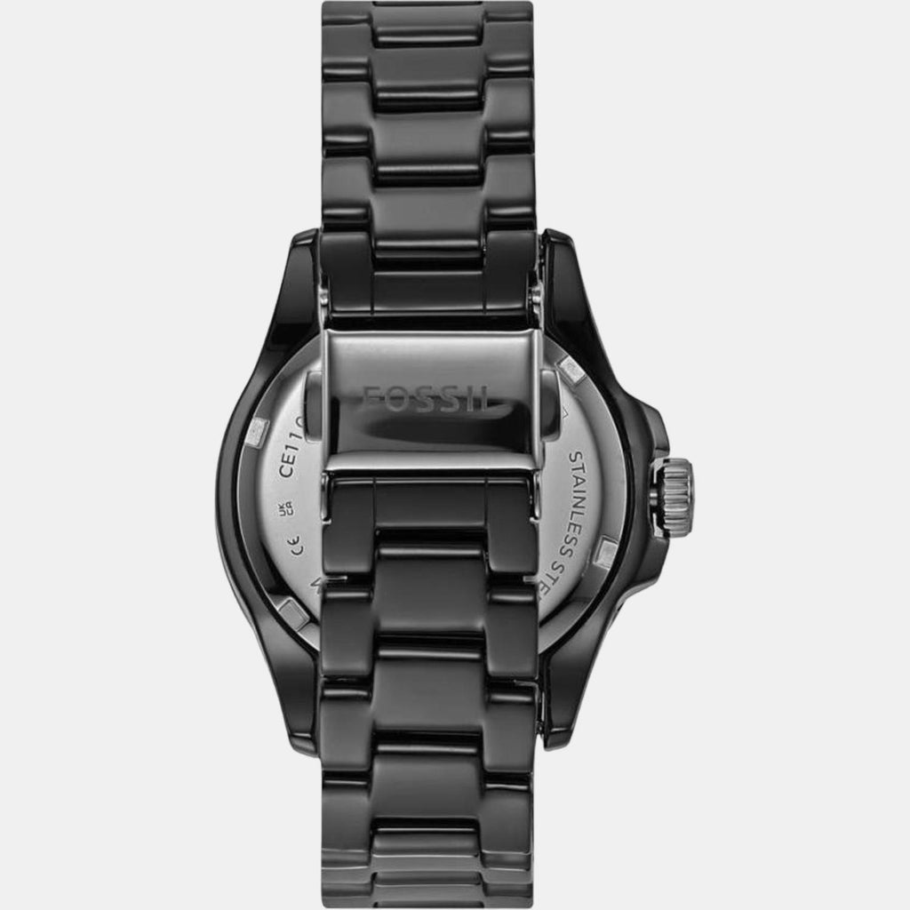 Fossil Women Round Black watch