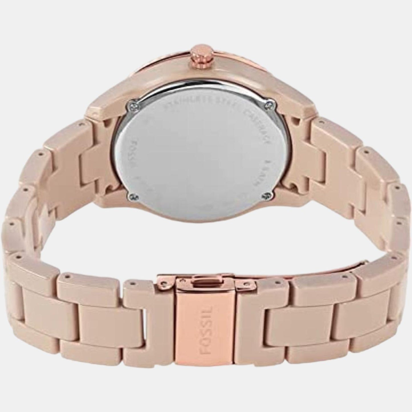 Female Rose Gold Ceramic Chronograph Watch CE1112