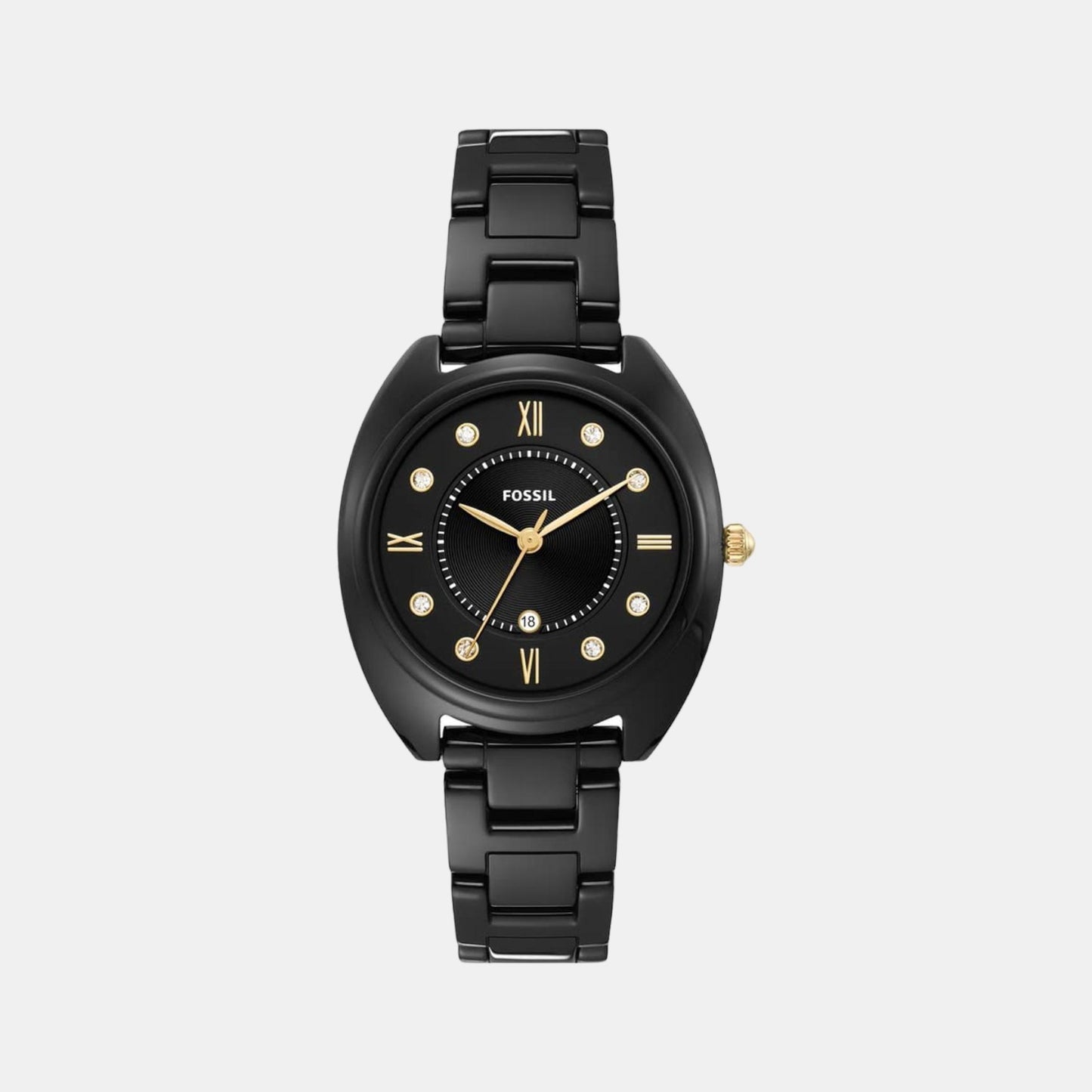 Female Black Analog Ceramic Watch CE1114