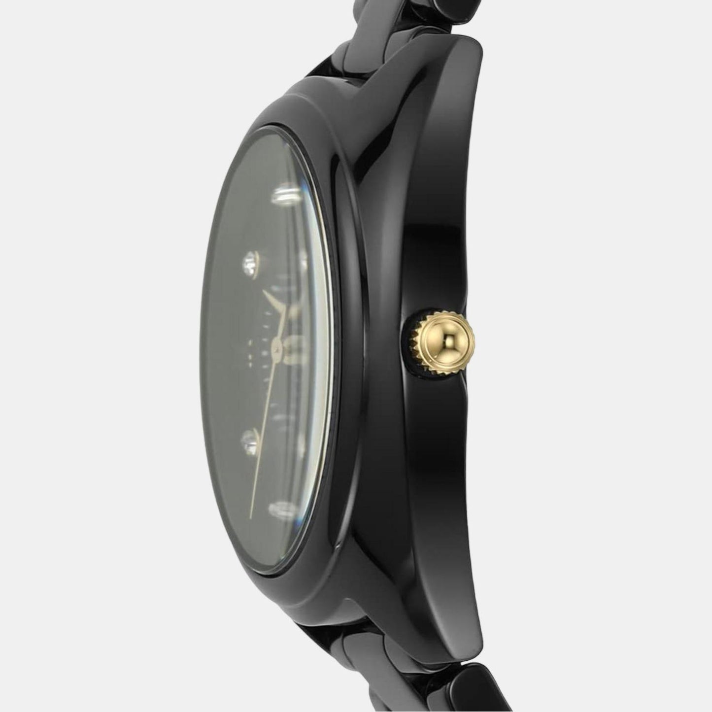 Women's Black Analog Ceramic Watch CE1114