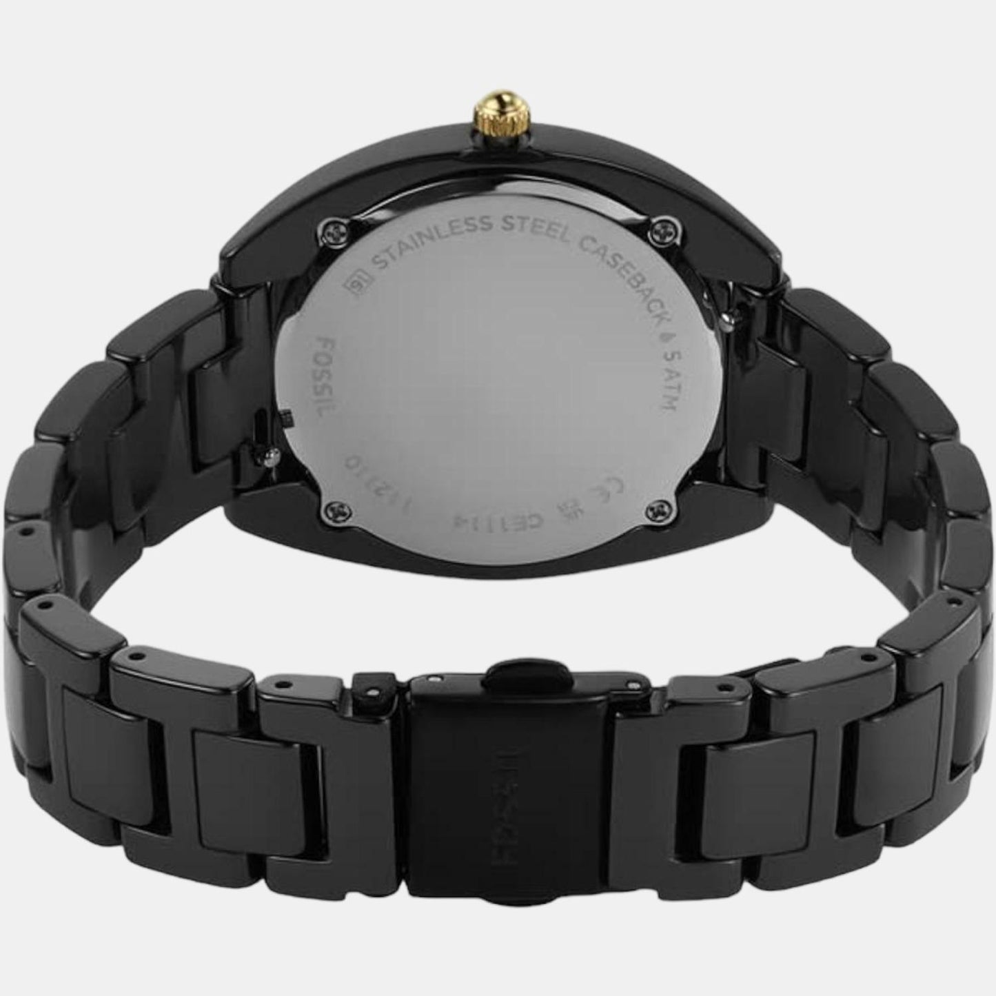 Women's Black Analog Ceramic Watch CE1114