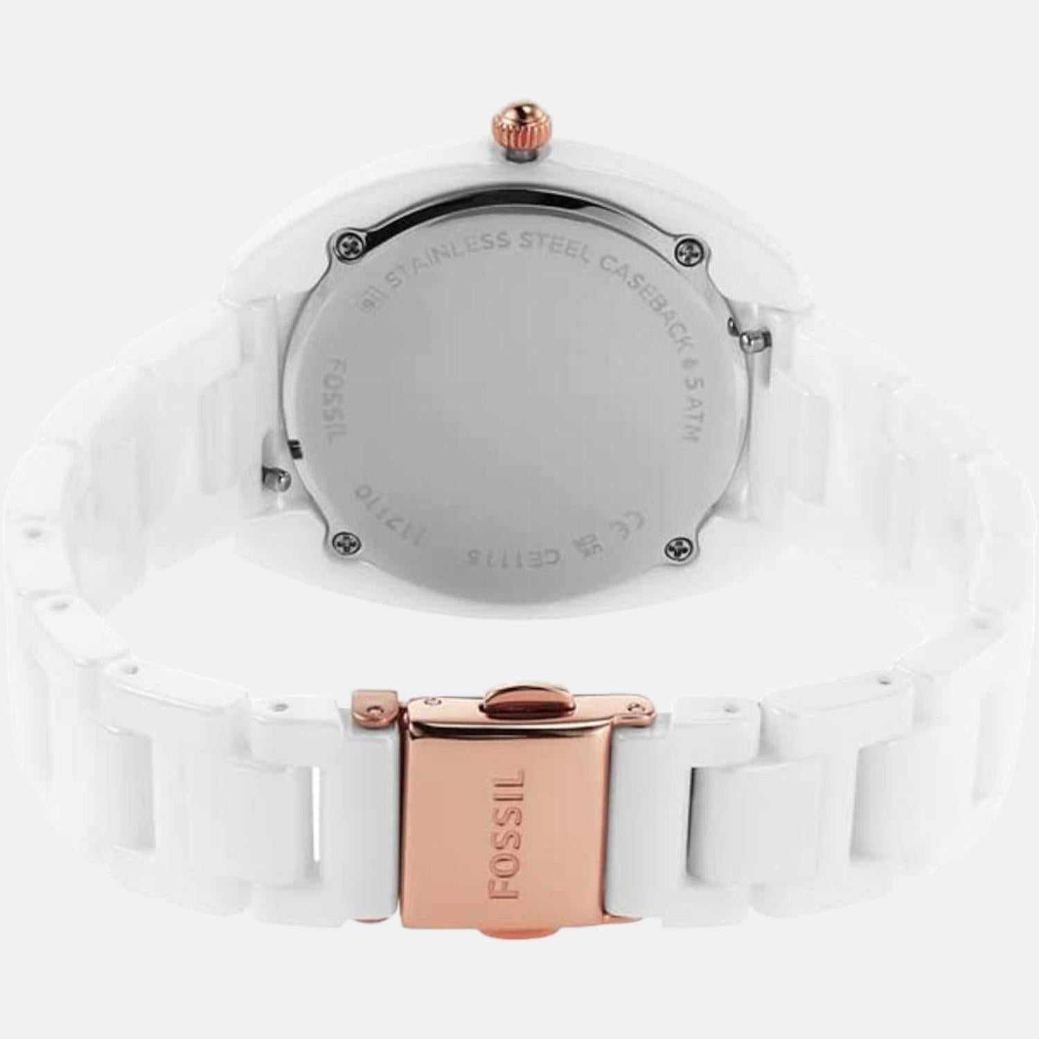 Fossil Round Quartz Analog Women watch