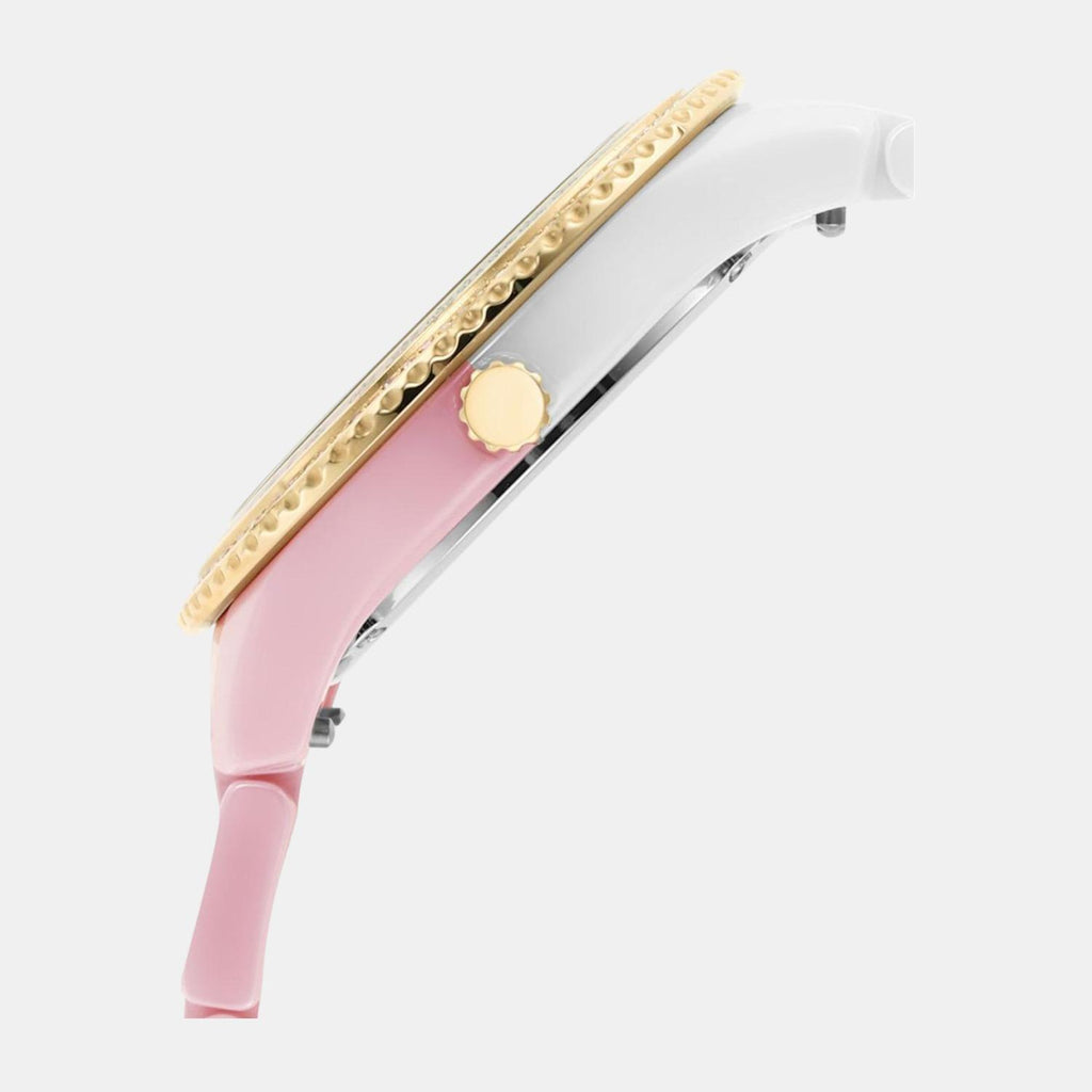 Fossil Ceramic Two Tone watch