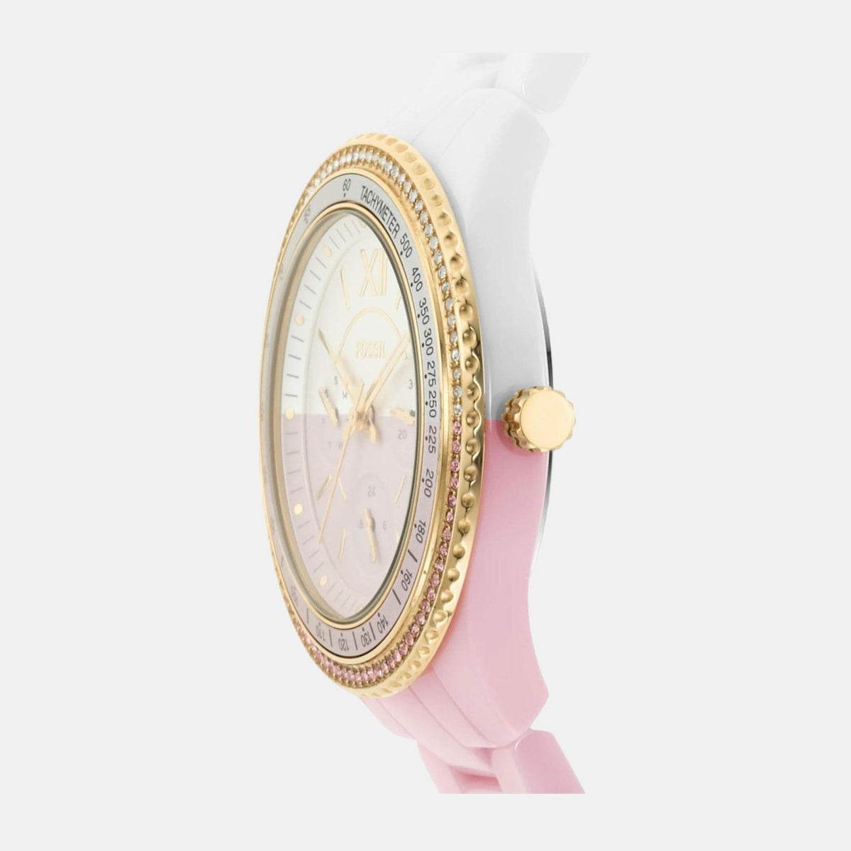 Fossil Round Quartz Analog Women watch