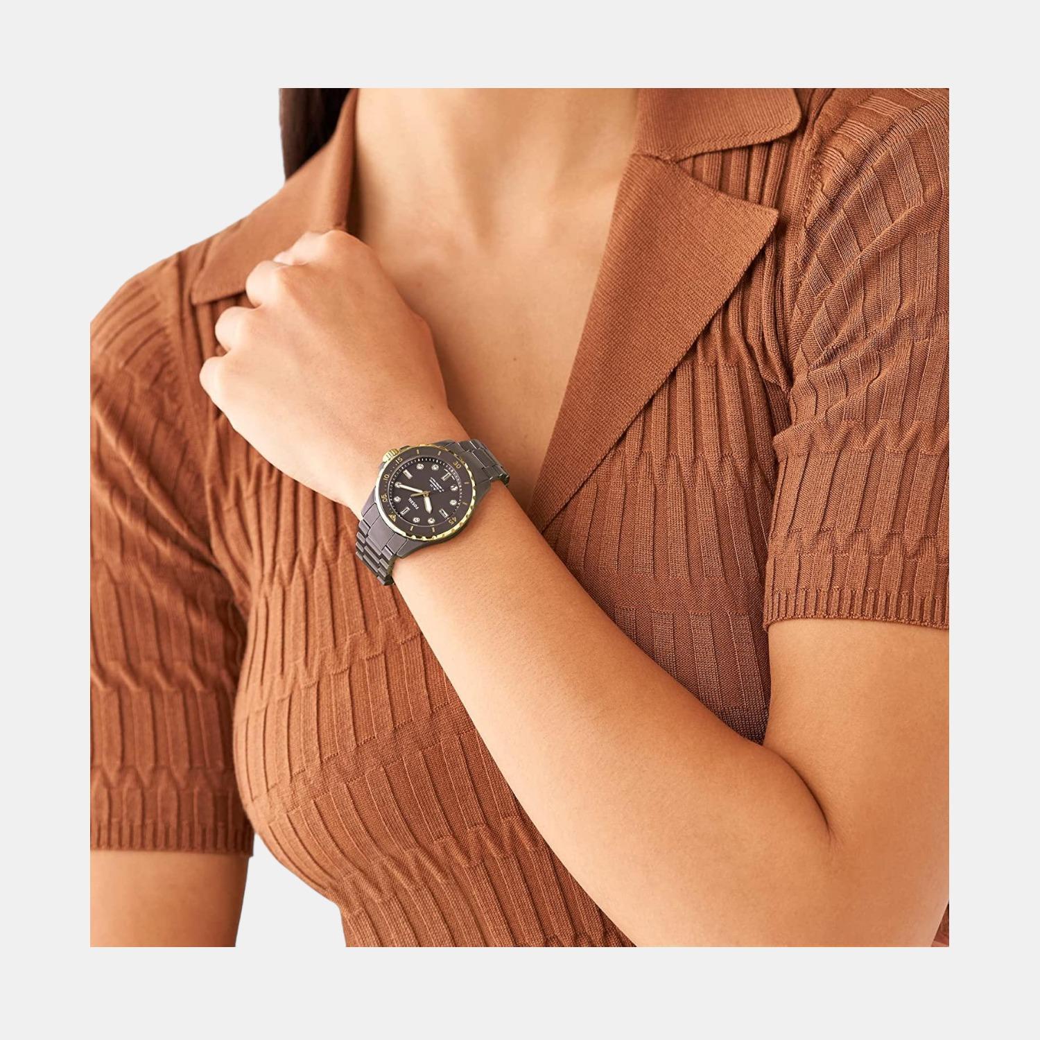 Fossil Ceramic Round watch