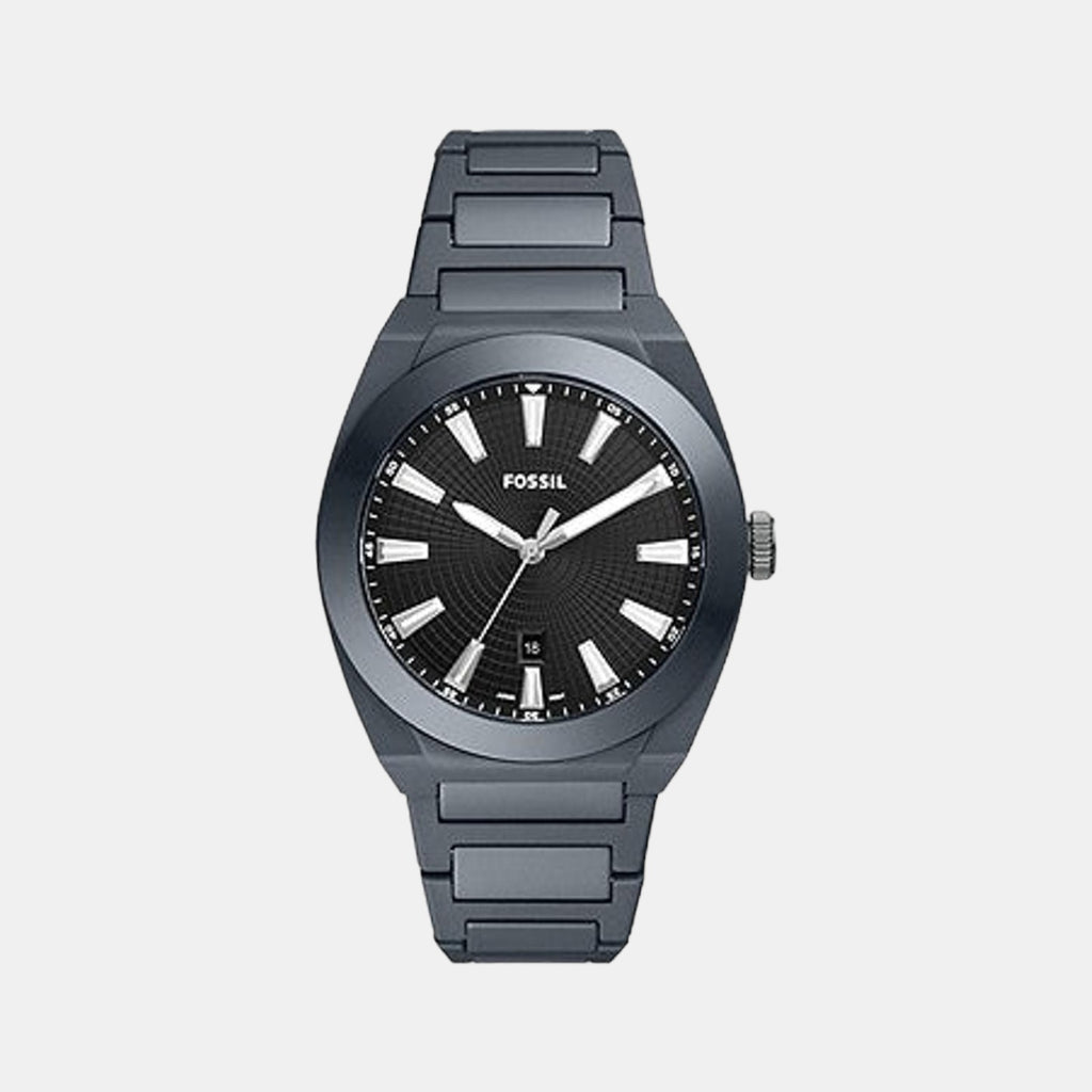 Fossil Round Black Analog watch
