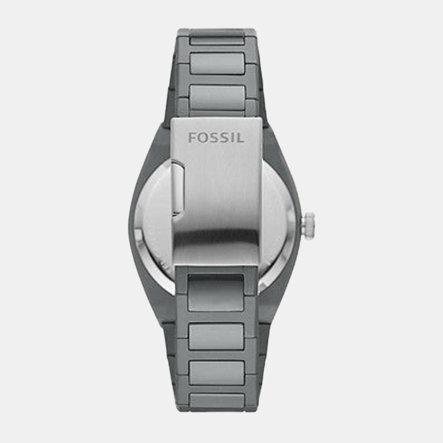 Fossil Men Round Black watch
