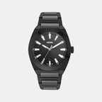 Fossil Round Black Analog watch