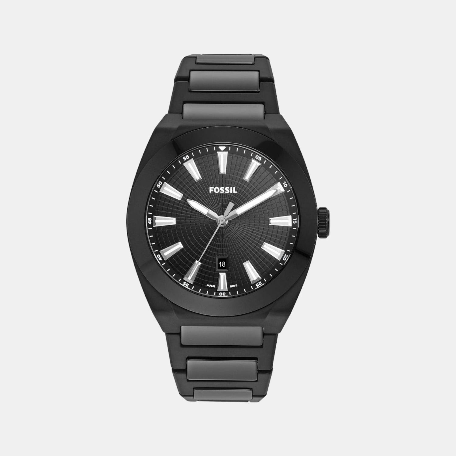 Fossil Round Black Analog watch
