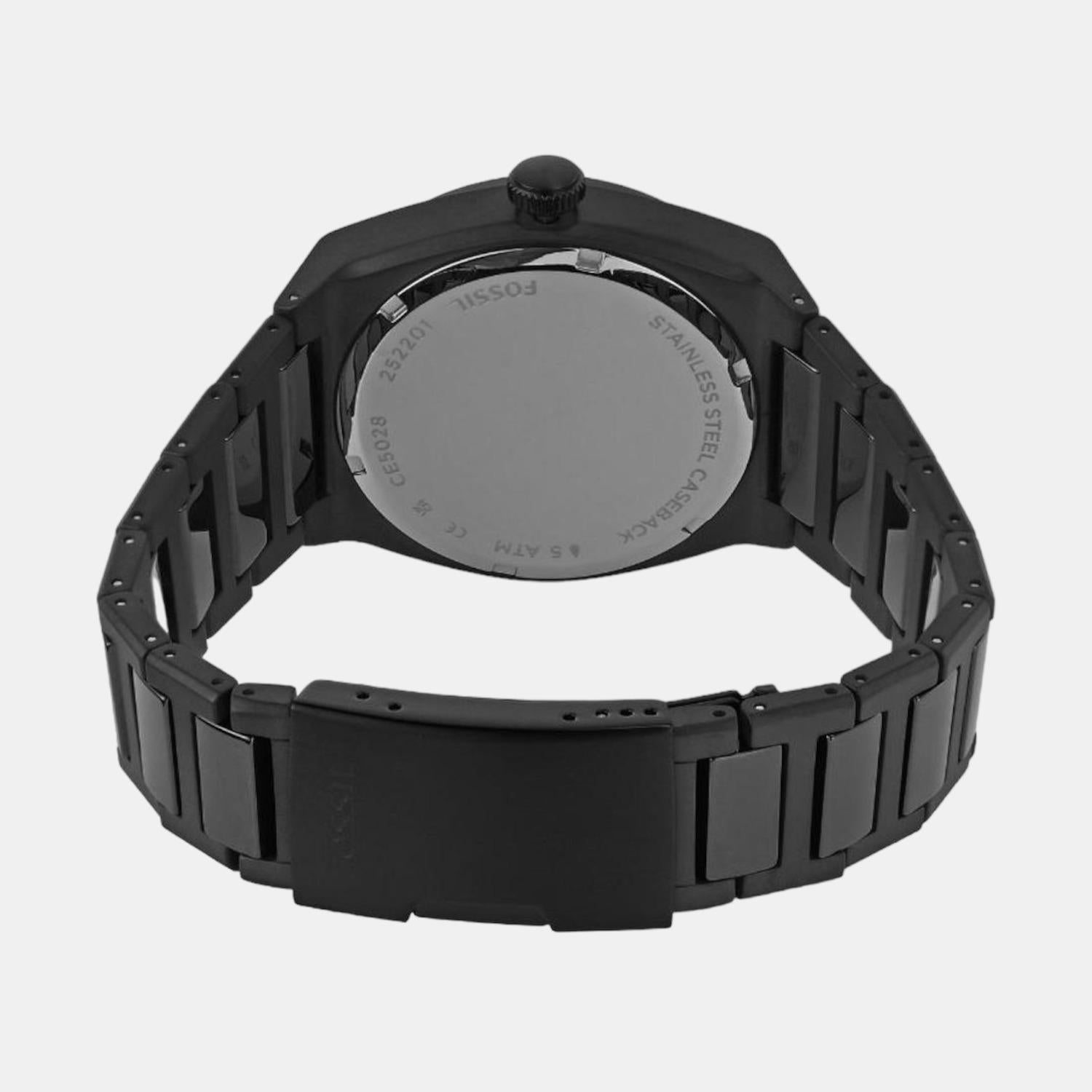 Fossil Men Round Black watch