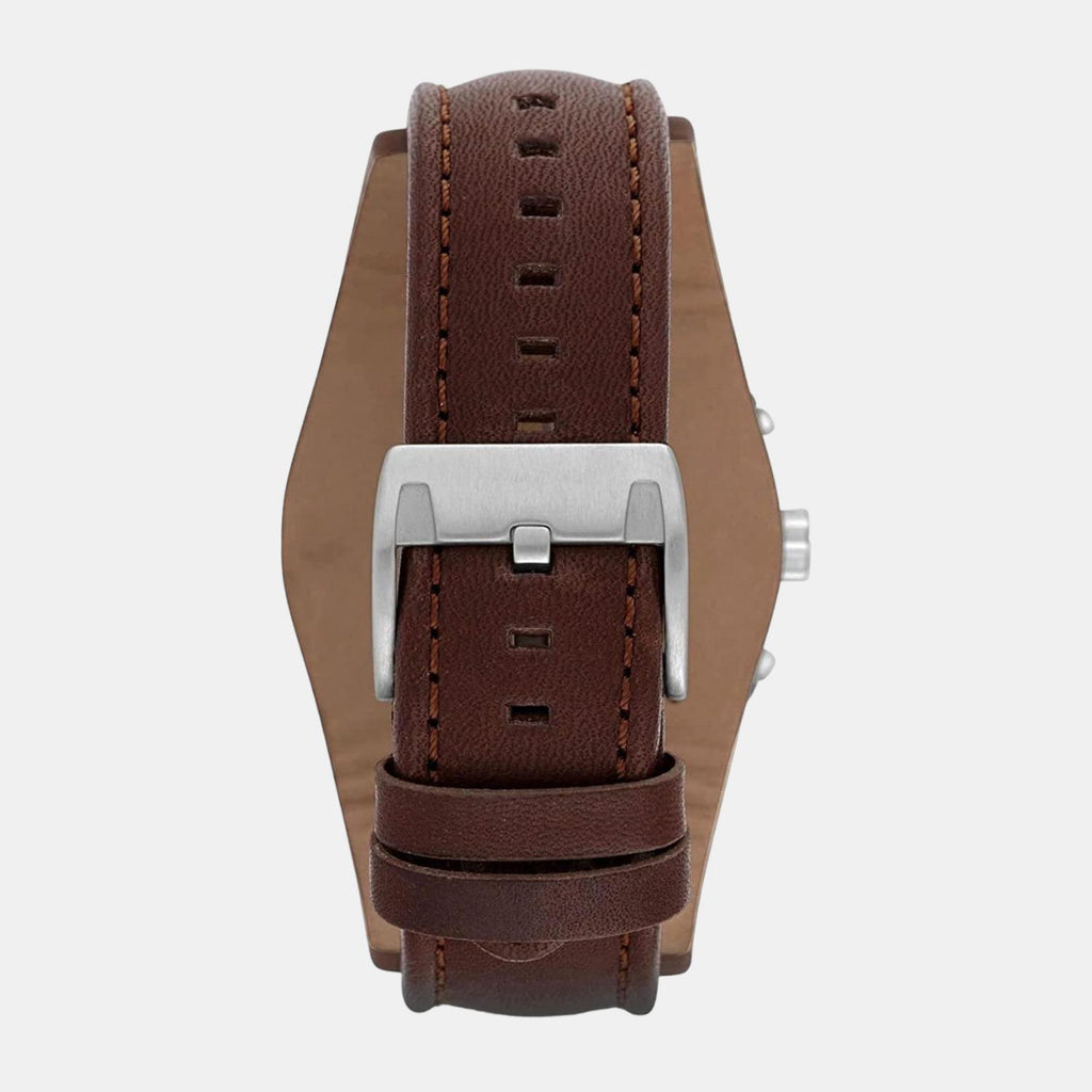 Fs Ch2891 Fossil Coachman Men Quartz Black Dial Chronograph Leather Watch CH2891 ...