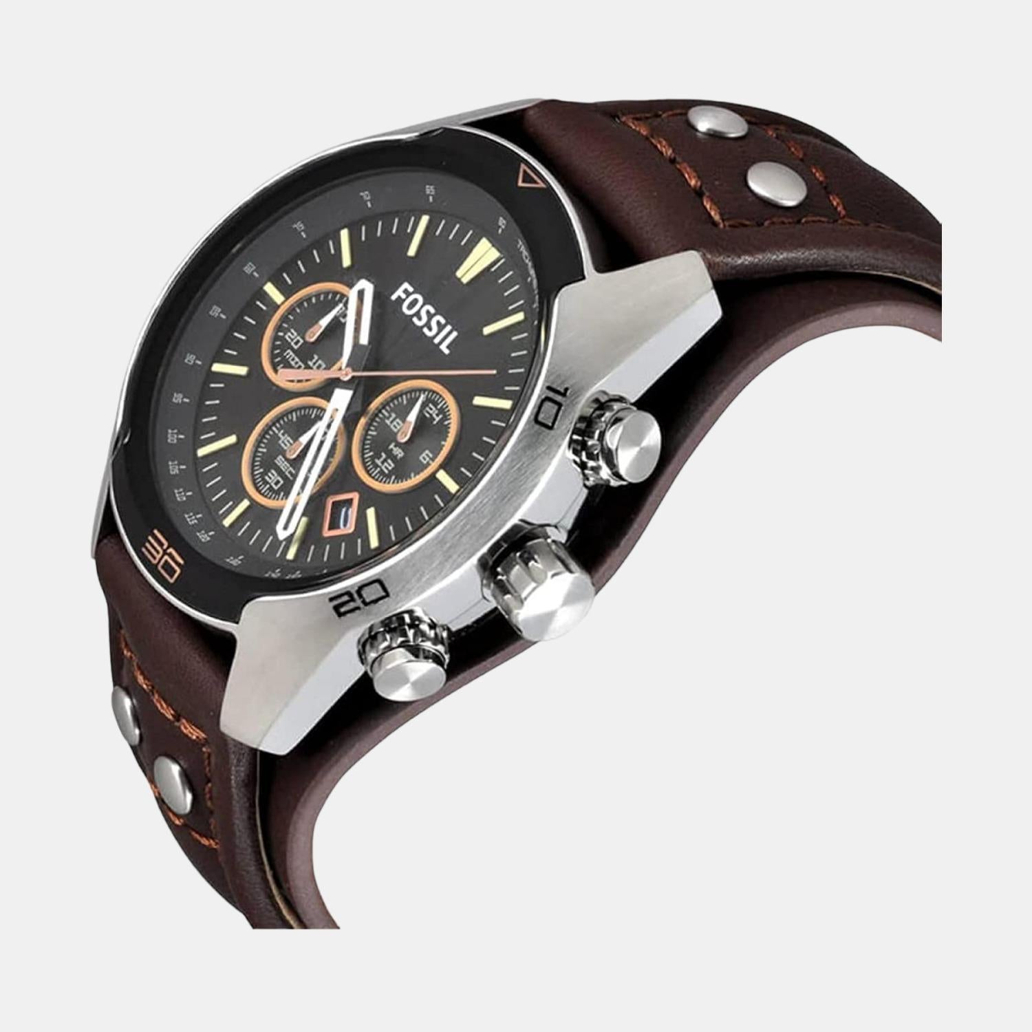 Fossil Stainless Steel Rectangular watch