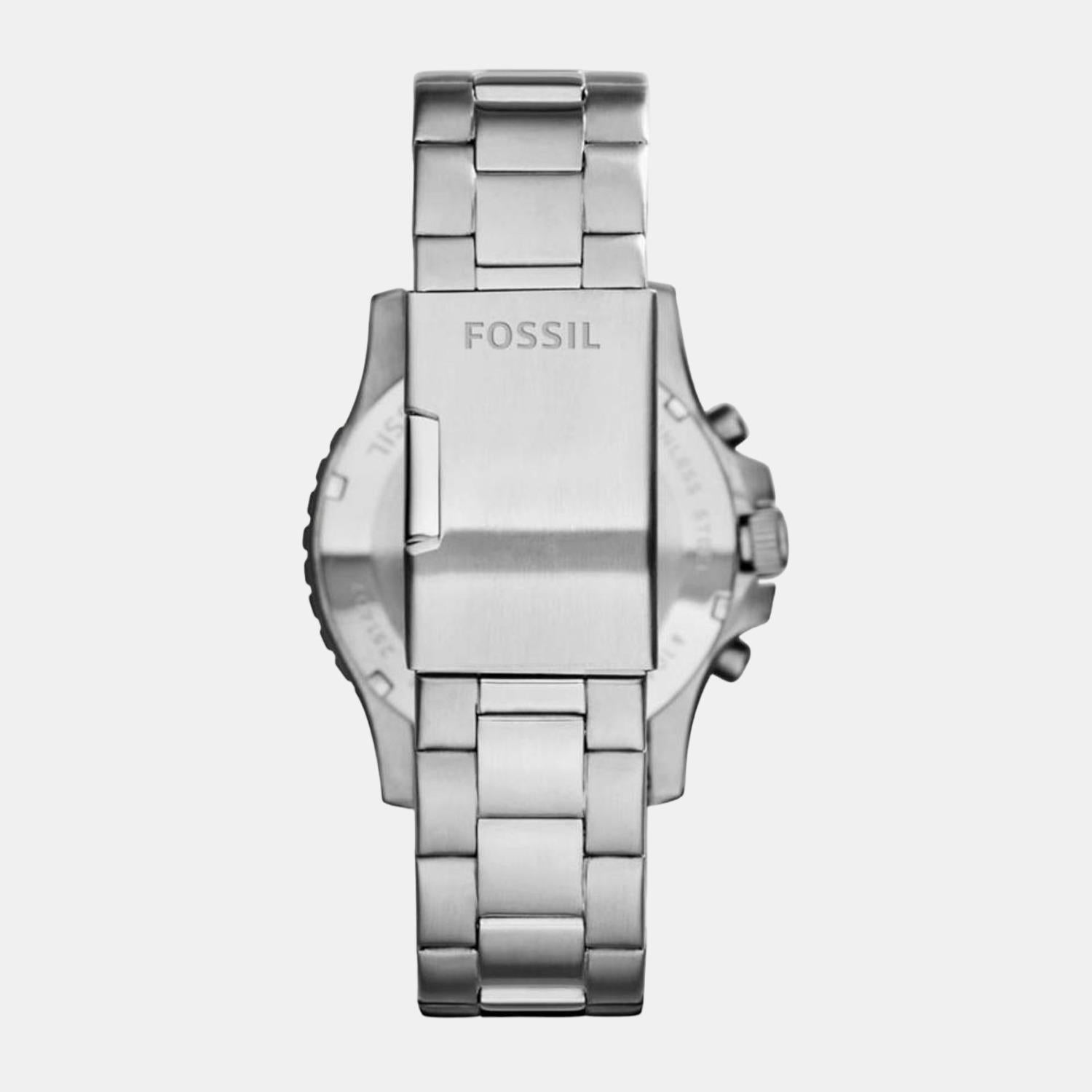 Fossil Men Round Blue watch